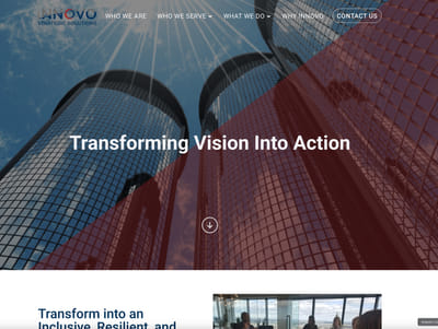 Innovo Strategic Solutions Website - Webseitengestaltung