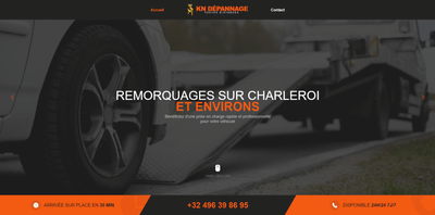 KN Dépannage - Site Web - Création de site internet