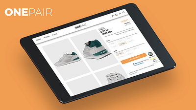 Anpassung der Produktseiten / Listings für ONEPAIR - E-Commerce