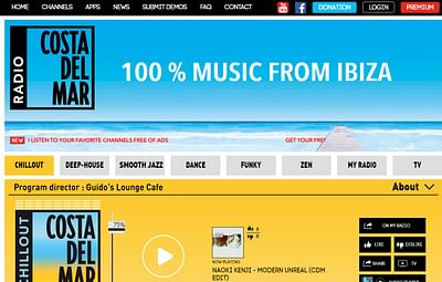 Référencement payant Google Ads Radio Chillout - Publicité en ligne