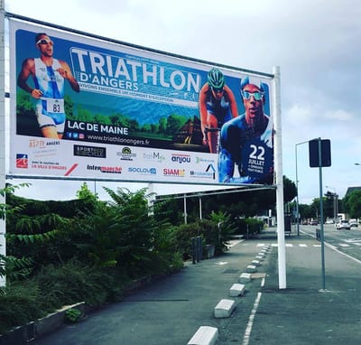 Triathlon Angers - ASPTT | Communication visuelle - Image de marque & branding