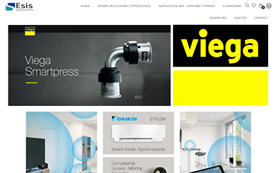 Esis – HVAC & sanitary installations store - E-commerce