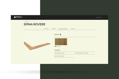 WebSite x Spinelli Parquet - Digitale Strategie