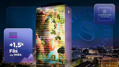 Sheraton Lisboa: engagement doubled in a month - Social media