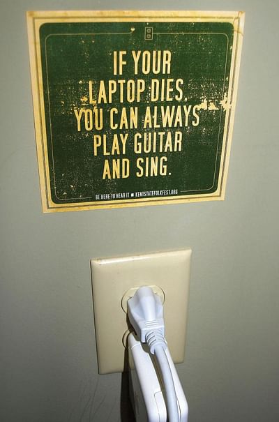 Power outlet - Advertising