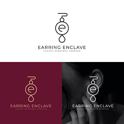 Logo Design - Earring Enclave - Grafische Identität