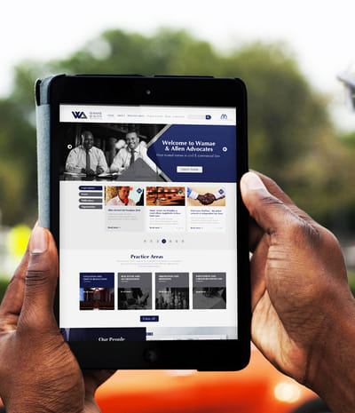 Wamae & Allen Advocates Website Development - Markenbildung & Positionierung