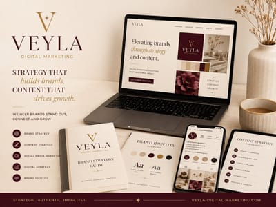 VEYLA — Brand Strategy & Digital Identity - Estrategia digital