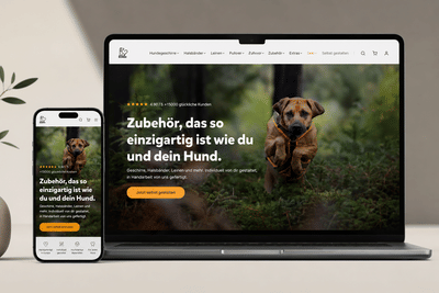 BUMER: WooCommerce-Relaunch für konfigurierbares Hundezubehör - E-commerce