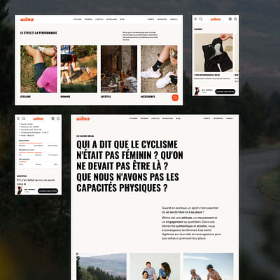 WILMA – REFONTE E-COMMERCE SHOPIFY - E-commerce