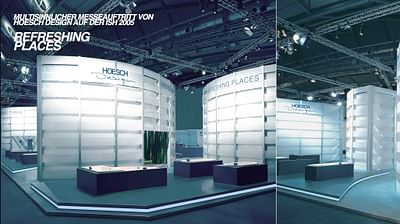 Hoesch Design - Multisinnlicher Messestand - Unternehmenskommunikation
