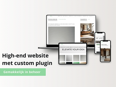 High-end one pager met custom sample plugin - Software Ontwikkeling