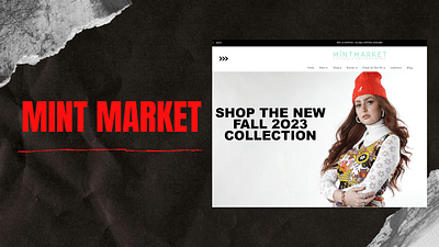 Ecommerce Website for MINT MARKET - E-commerce