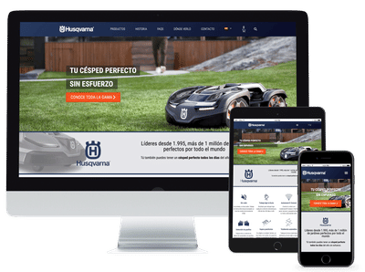 Diseño Web Automower - Branding y posicionamiento de marca