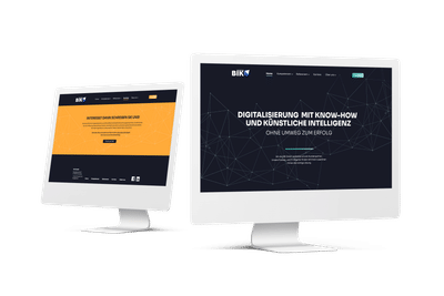 Relaunch Website BIK - Website Creation