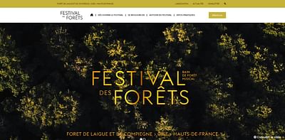 Festival Des Forêts - www.festivaldesforets.fr - Webseitengestaltung