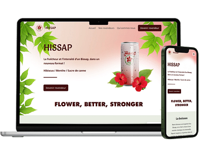Hissap Original - Website Creation