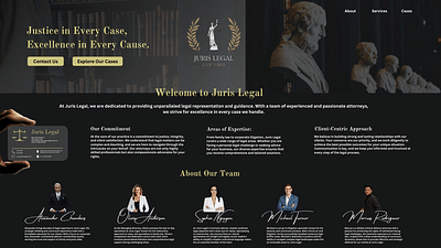 Law Firm Website - Webanwendung