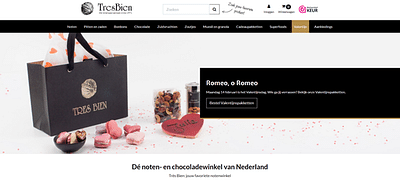 Webshop realisatie en online marketing Très Bien - E-commerce