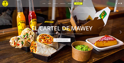 WordPress - Woocommerce - Restaurantes Mawey - Website Creation