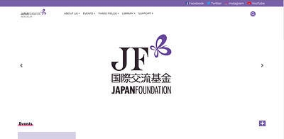 The Japan Foundation - Website Revamping Project - Référencement naturel