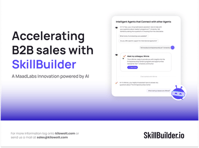 From MVP to Full-Stack: Skillbuilder’s AI-Driven Sales Transformation - Artificial Intelligence