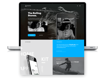 Disciplemedia & Rolling Stones - Grafikdesign