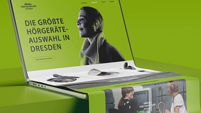 Hörzentrum Dresden - Grafikdesign