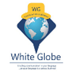 White Global logo