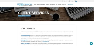 E-commerce & Custom Calculator for Financial Publishing Firm - E-commerce