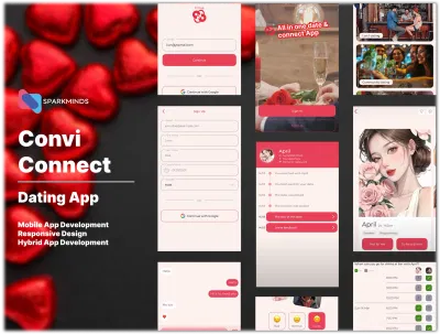Dating App - ConviConnect - Application mobile