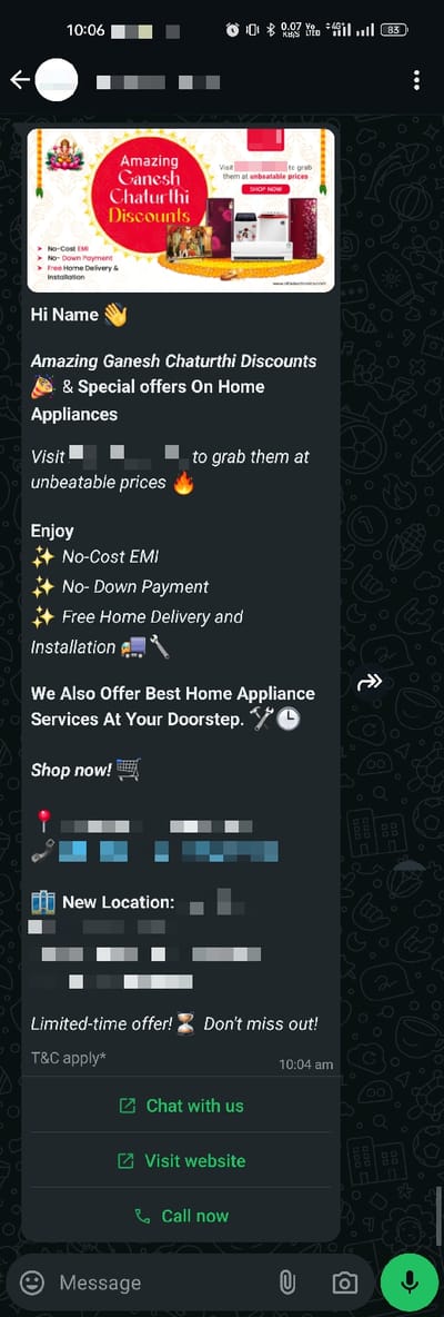 WhatsApp Ad Campaigns: 2M+ Messages, 1.3M Contacts - Publicidad