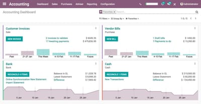 ODOO ERP for Business Ventures - E-commerce