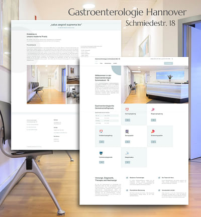 Gastroenterologie Hannover - Webseitengestaltung
