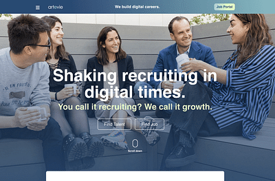 Artevie - Shaking recruiting in digital times. - Référencement naturel