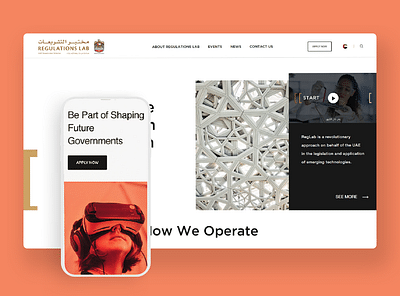 Government Website Development - RegLab - Website Creation