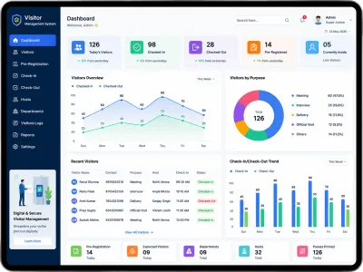 Visitor Management System - Développement de Logiciel