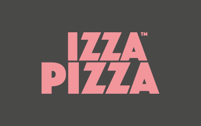 Izza Pizza. Creative Resturant Branding - Branding & Positioning