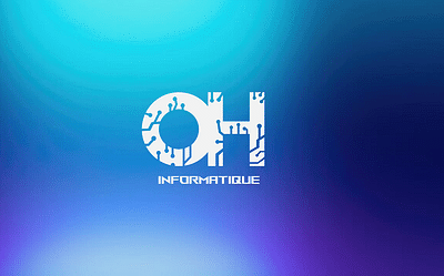 Logo OH informatique - Design & graphisme