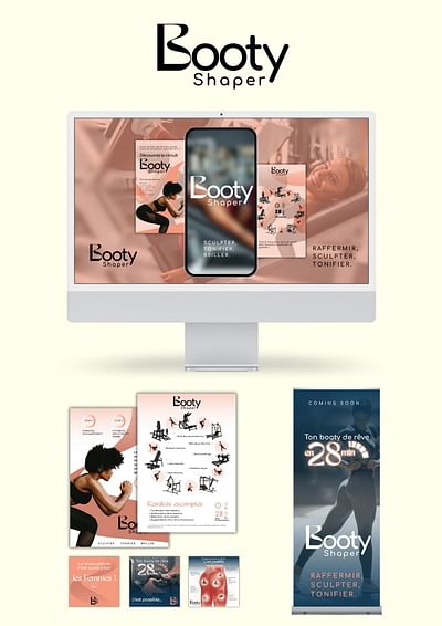 Marque fitness féminine - Design & graphisme