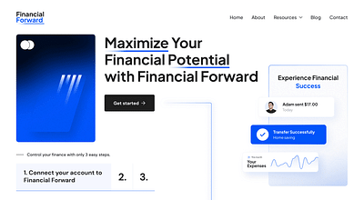 Financial Forward - Webseitengestaltung
