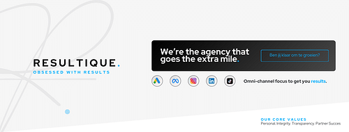 Resultique. The Agency cover