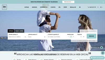 Hoteles RH: SEO y Google Ads en su estrategia digital 360º - SEO