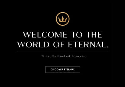 Eternal – Luxury Watch Brand Identity & Creative Website - Branding & Positionering