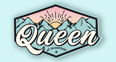 Queen of Mountains - Grafikdesign