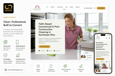 Back To The Garden Cleaning – SEO & Website Transformation - Marketing