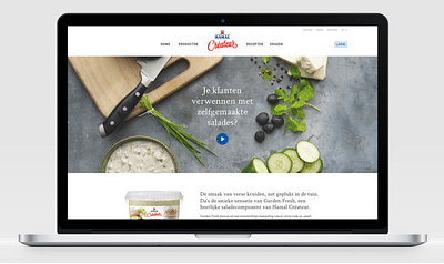 Hamal: Product and Campaign launching - Website Creatie