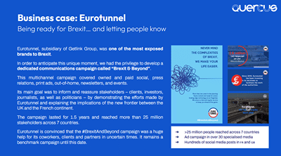 EUROTUNNEL – Brexit & Beyond Communication Campaign - Réseaux sociaux