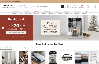 Linen Chest | Your Bedding, Home Decor, Kitchen & Bath Store - Growth Marketing