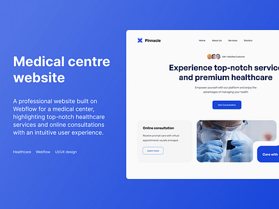 Medical centre website - Creazione di siti web
